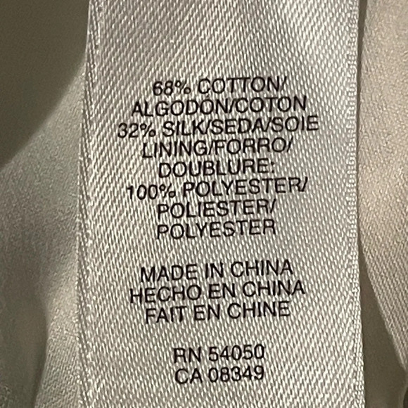 Jones New York Silk Blend Multicolor Abstract Print Pencil Skirt Size 8 - Picture 7 of 7